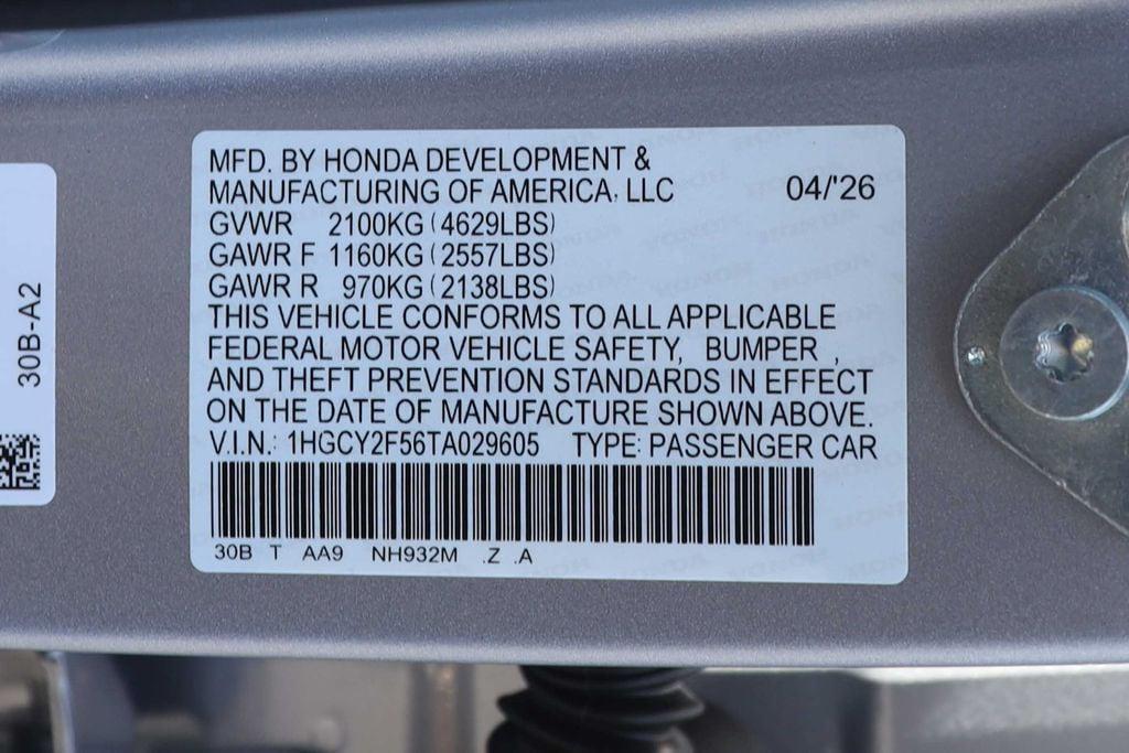 new 2026 Honda Accord Hybrid car, priced at $33,045