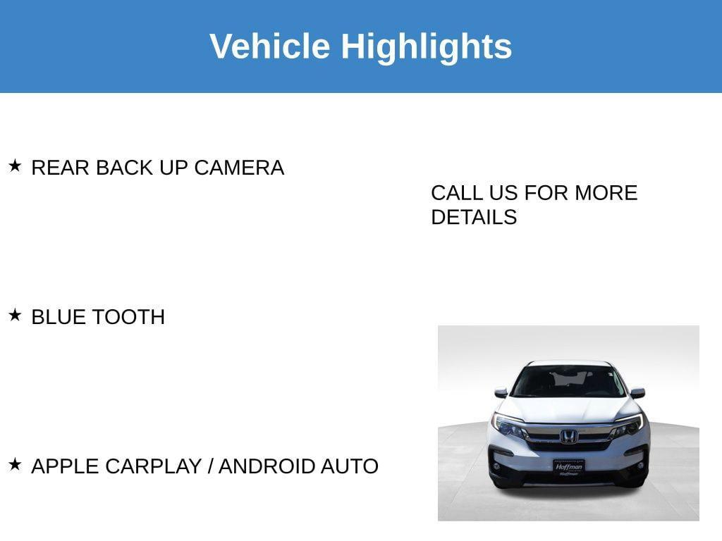 used 2021 Honda Pilot car, priced at $26,900