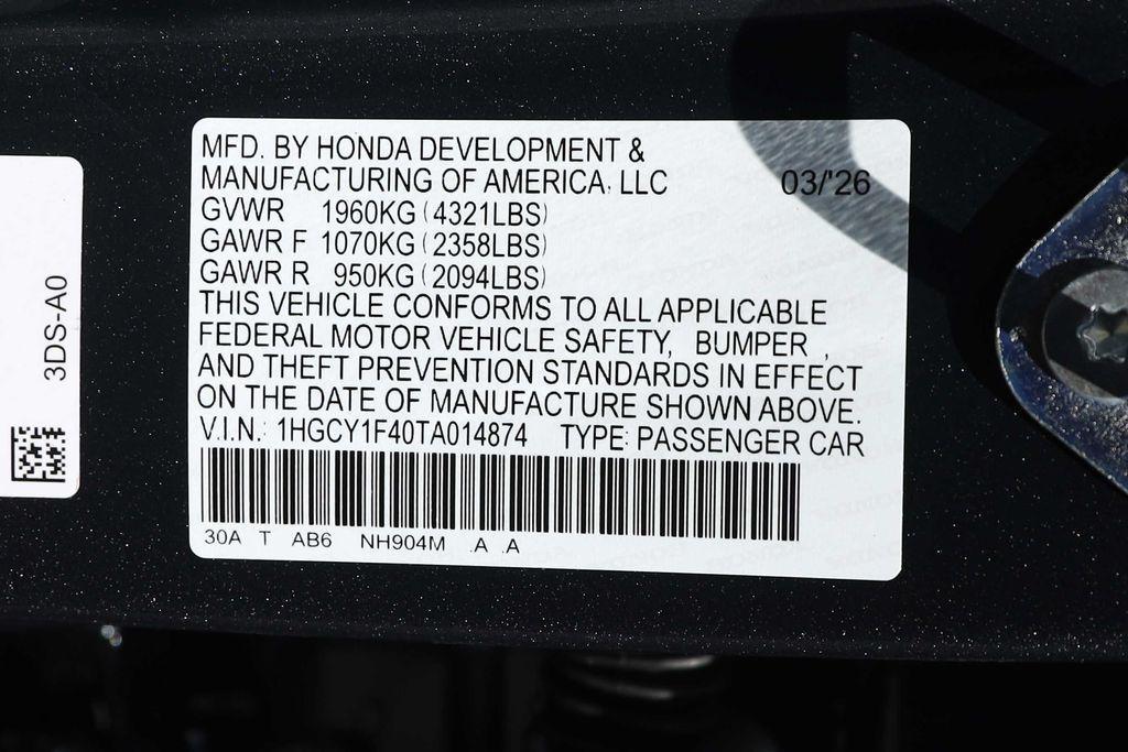 new 2026 Honda Accord car, priced at $31,390