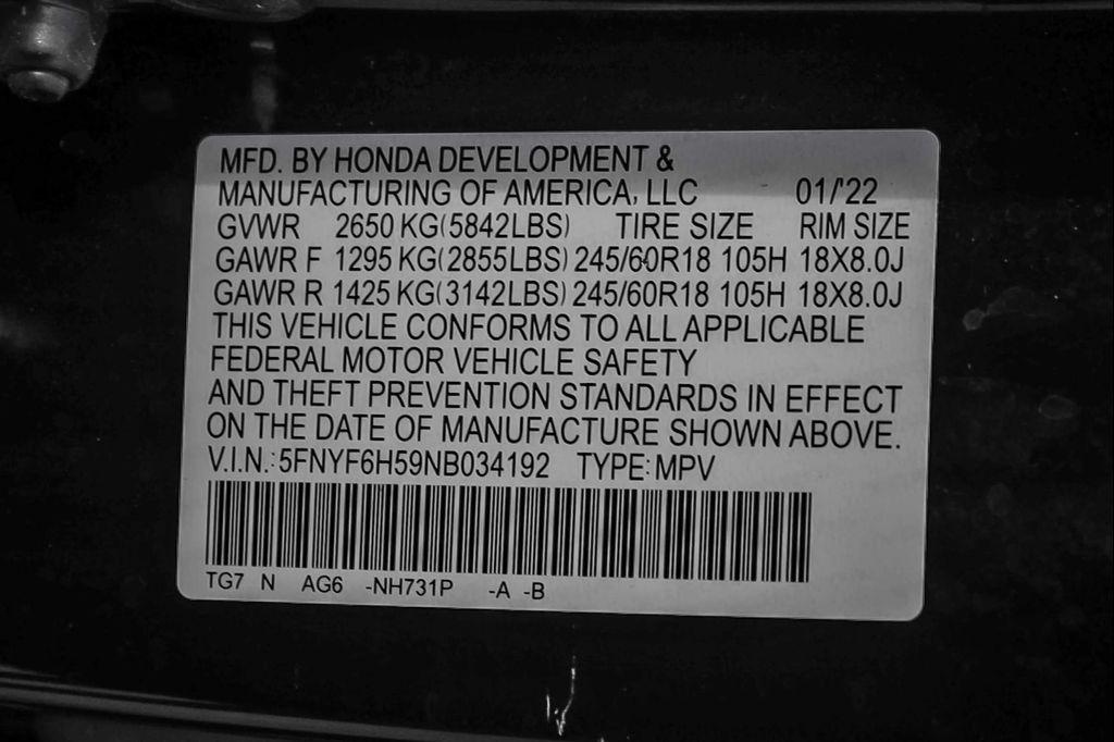 used 2020 Honda Passport car, priced at $27,000