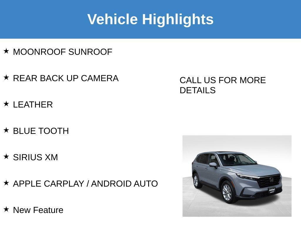 used 2024 Honda CR-V car, priced at $31,849