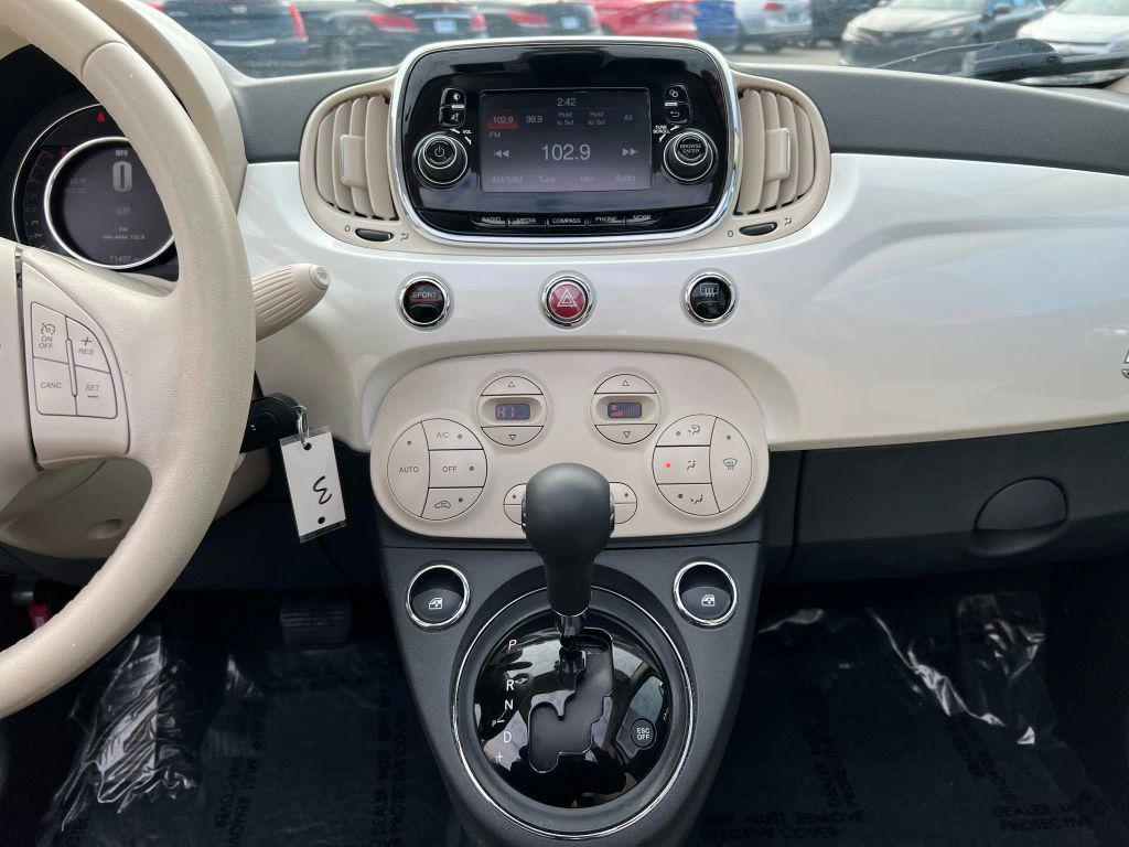 used 2017 FIAT 500 car, priced at $9,975
