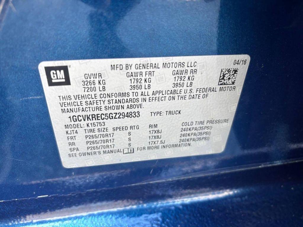 used 2016 Chevrolet Silverado 1500 car, priced at $21,995