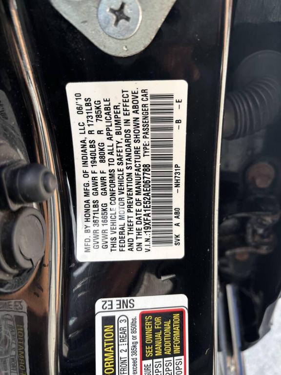 used 2010 Honda Civic car, priced at $7,995