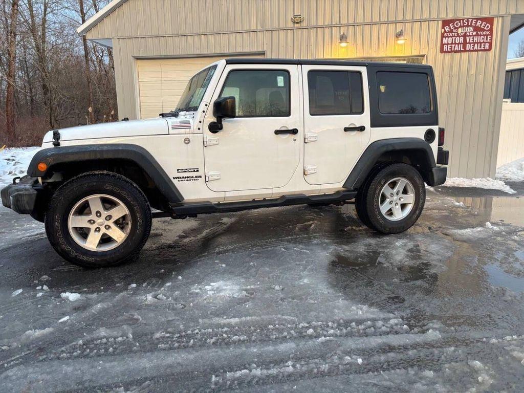 used 2016 Jeep Wrangler Unlimited car, priced at $14,995