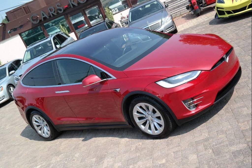 used 2017 Tesla Model X car, priced at $24,995