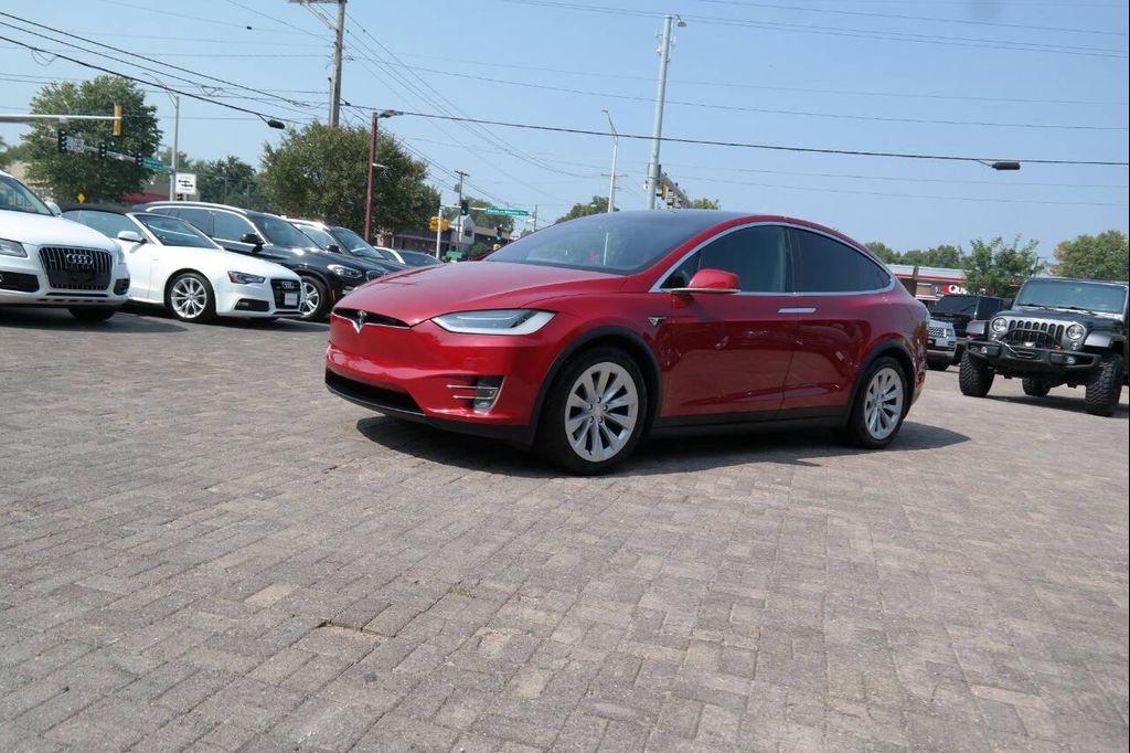 used 2017 Tesla Model X car, priced at $24,995