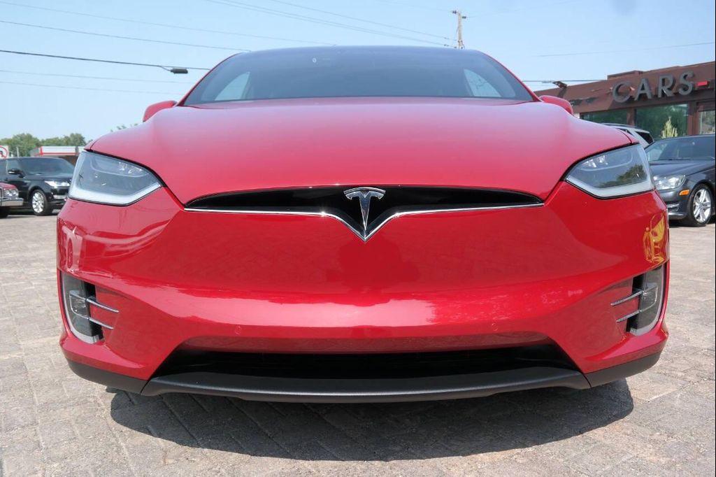 used 2017 Tesla Model X car, priced at $27,500