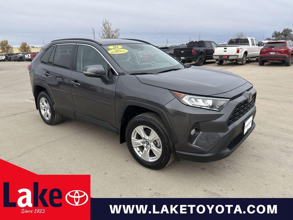 used 2020 Toyota RAV4 car, priced at $27,877