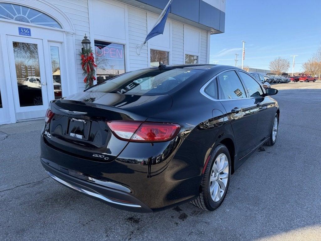 used 2015 Chrysler 200 car, priced at $4,995
