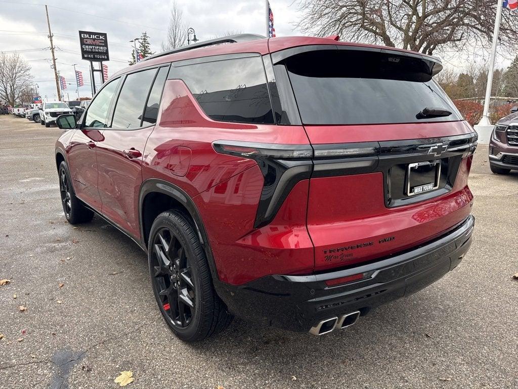 used 2025 Chevrolet Traverse car, priced at $50,995