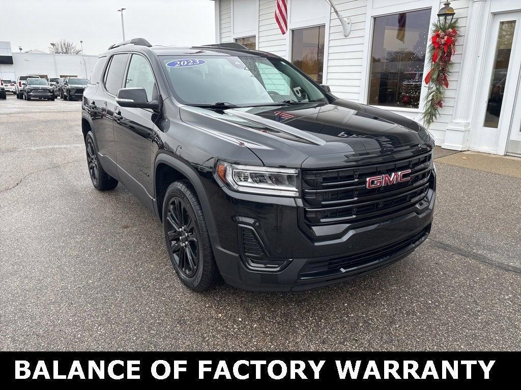 used 2023 GMC Acadia car, priced at $28,495
