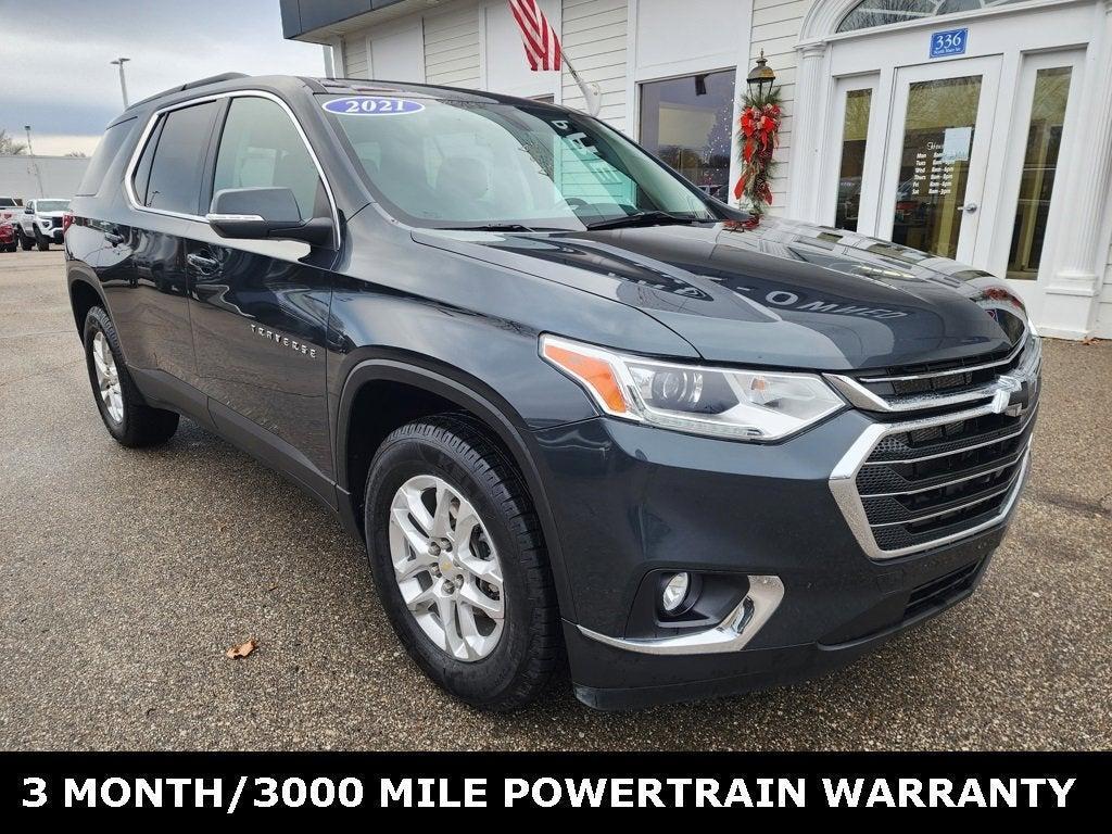 used 2021 Chevrolet Traverse car, priced at $20,995