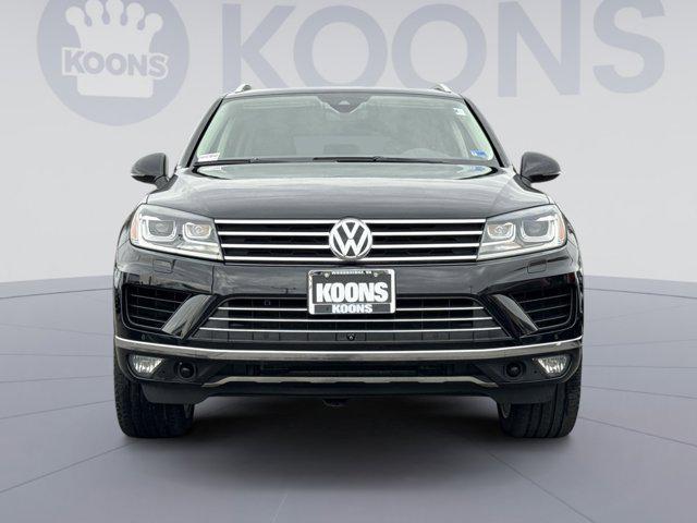 used 2017 Volkswagen Touareg car, priced at $14,500