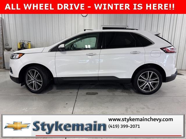 used 2021 Ford Edge car, priced at $23,500