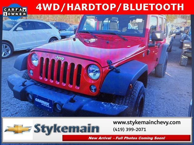 used 2016 Jeep Wrangler Unlimited car, priced at $19,656