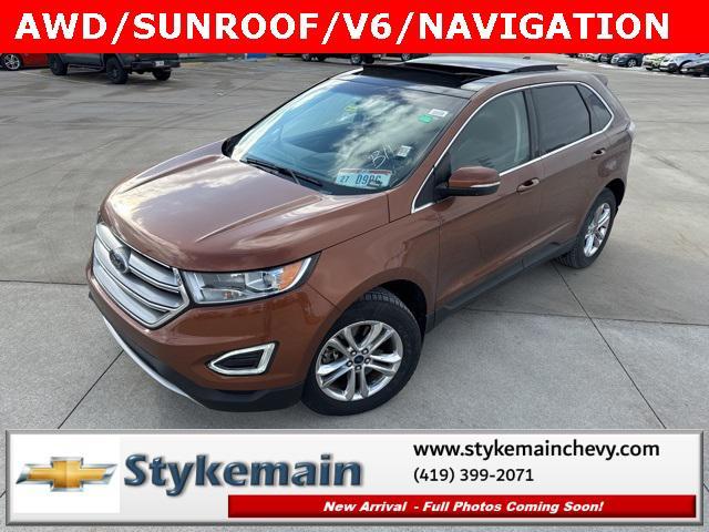 used 2017 Ford Edge car, priced at $16,447