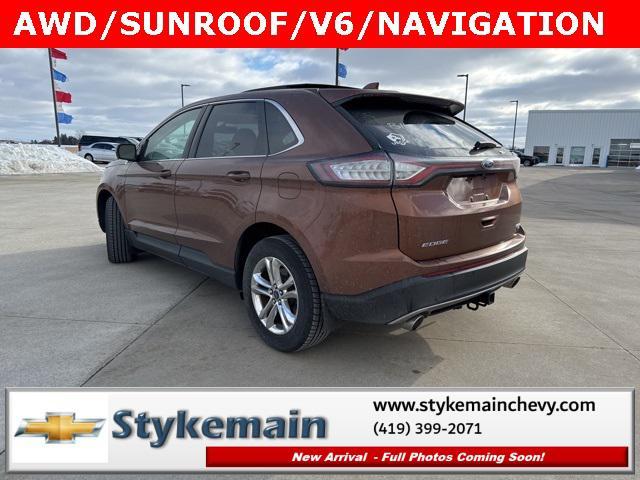 used 2017 Ford Edge car, priced at $16,447
