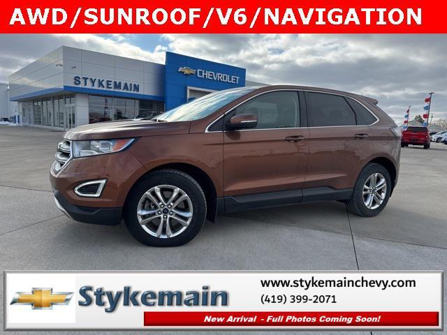 used 2017 Ford Edge car, priced at $16,447