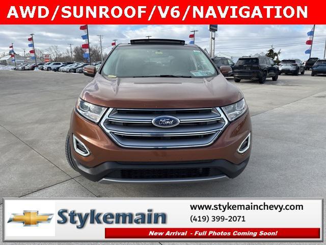 used 2017 Ford Edge car, priced at $16,447