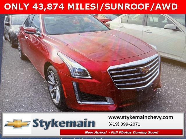 used 2017 Cadillac CTS car, priced at $20,988