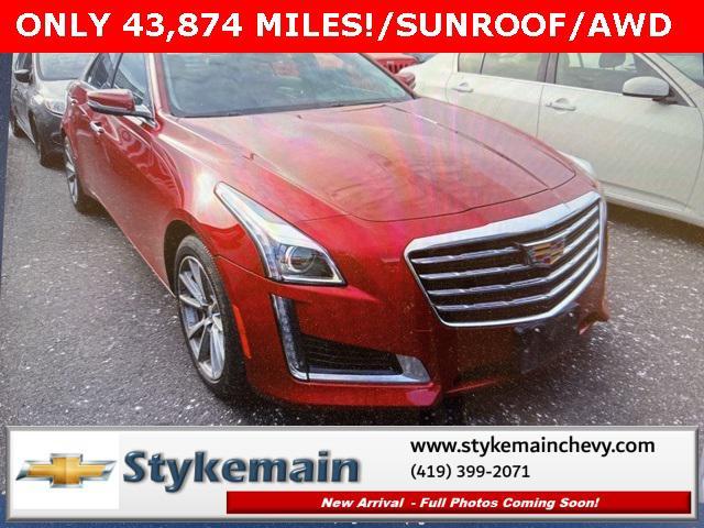 used 2017 Cadillac CTS car, priced at $20,988