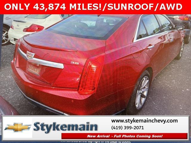 used 2017 Cadillac CTS car, priced at $20,988