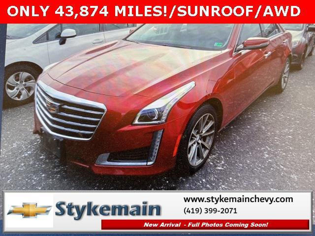 used 2017 Cadillac CTS car, priced at $20,988