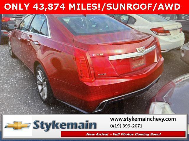 used 2017 Cadillac CTS car, priced at $20,988