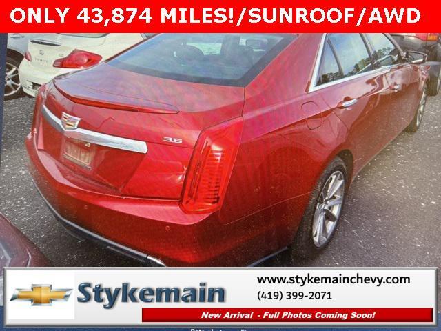 used 2017 Cadillac CTS car, priced at $20,988