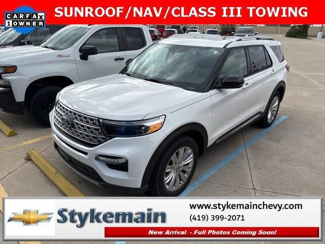 used 2021 Ford Explorer car, priced at $27,400