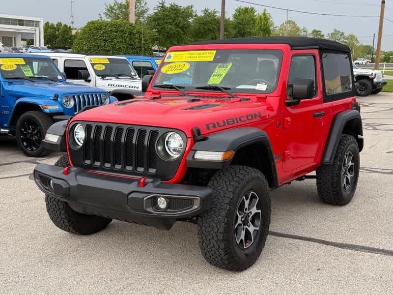 used 2022 Jeep Wrangler car, priced at $34,988