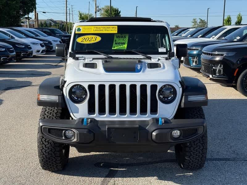 used 2023 Jeep Wrangler 4xe car, priced at $33,994