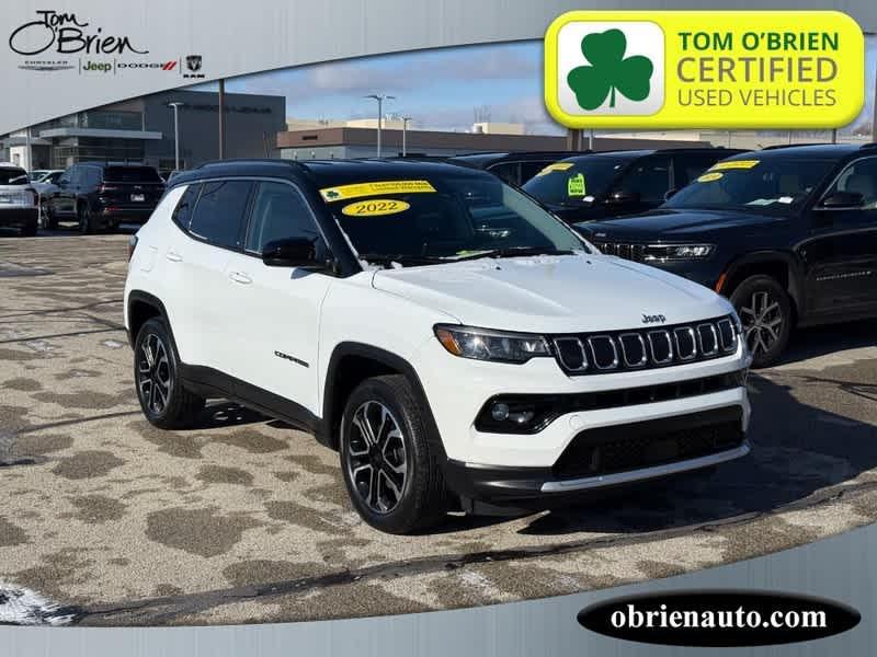 used 2022 Jeep Compass car, priced at $24,985