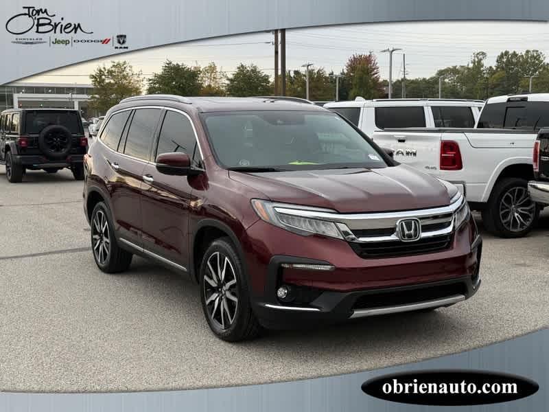 2021 Deep Scarlet Pearl Honda Pilot
