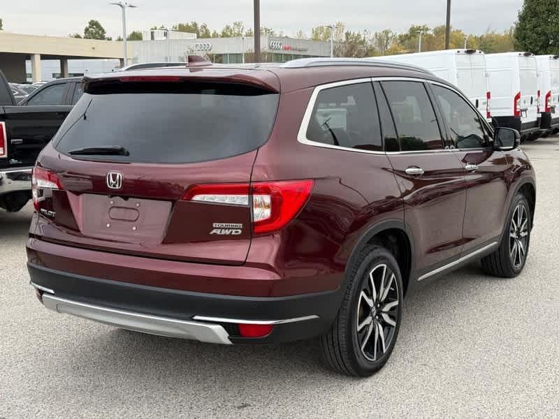 2021 Deep Scarlet Pearl Honda Pilot