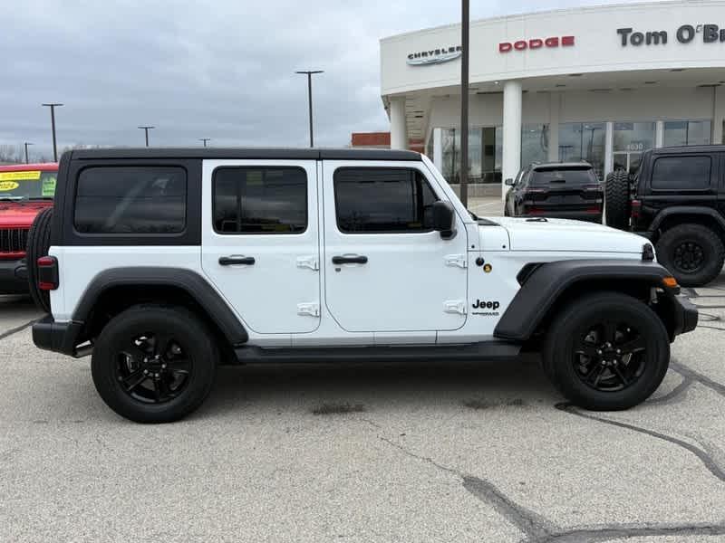 used 2022 Jeep Wrangler Unlimited car, priced at $28,994