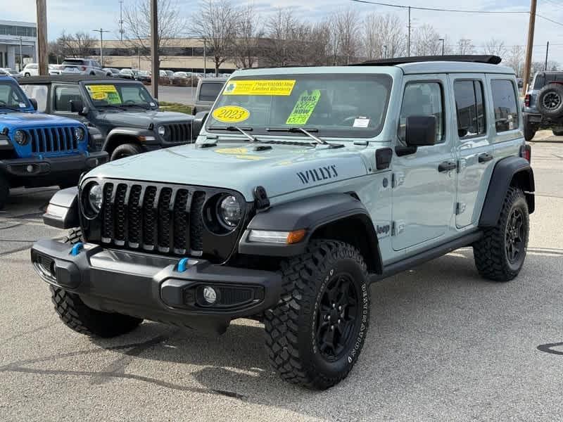 used 2023 Jeep Wrangler 4xe car, priced at $31,789
