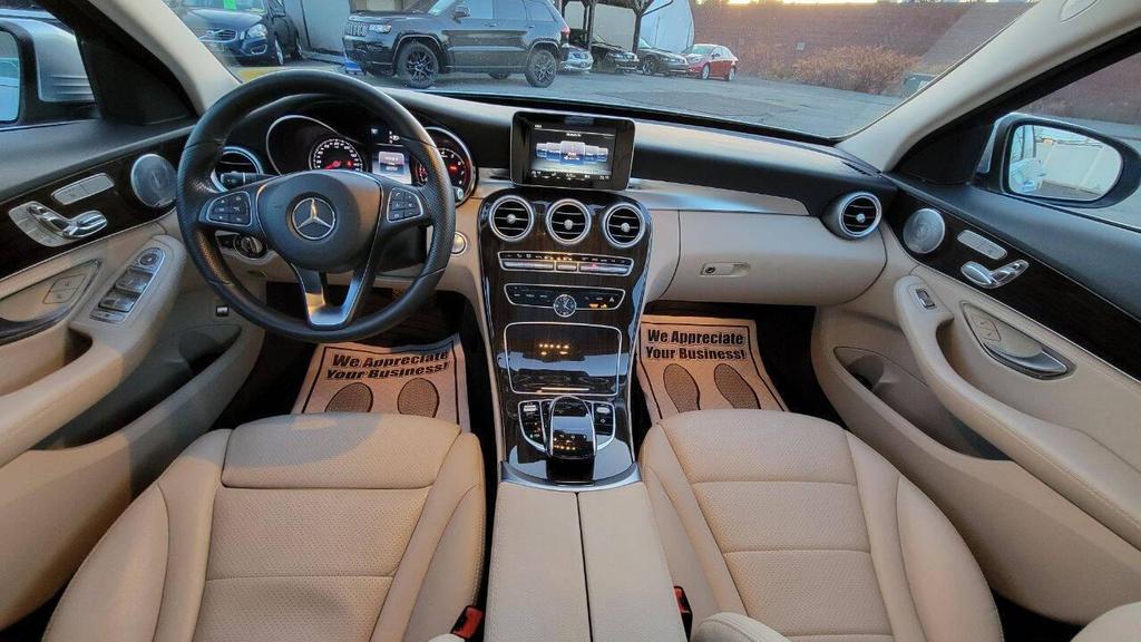 used 2015 Mercedes-Benz C-Class car, priced at $14,995