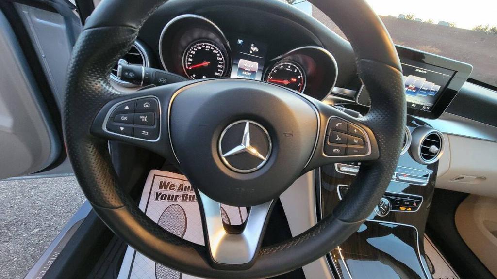used 2015 Mercedes-Benz C-Class car, priced at $14,995