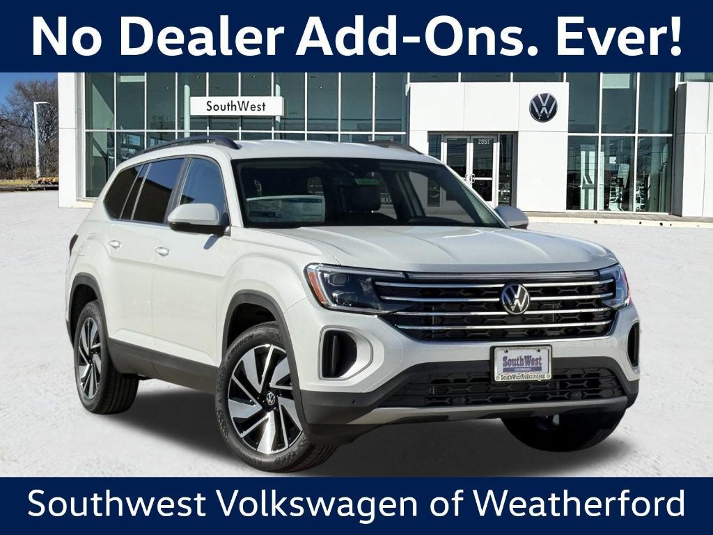 new 2026 Volkswagen Atlas car, priced at $40,841