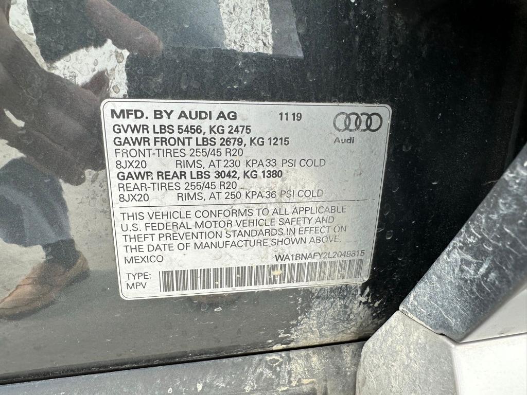 used 2020 Audi Q5 car, priced at $16,286