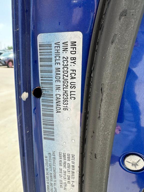 used 2020 Dodge Challenger car, priced at $22,900