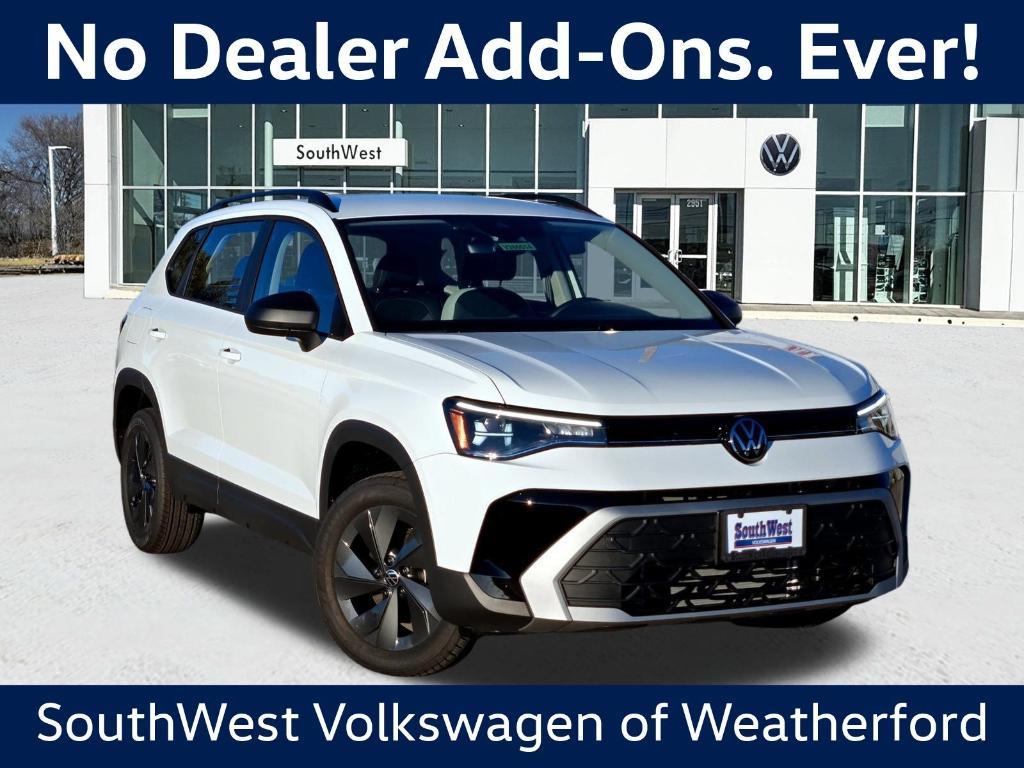 new 2026 Volkswagen Taos car, priced at $25,596