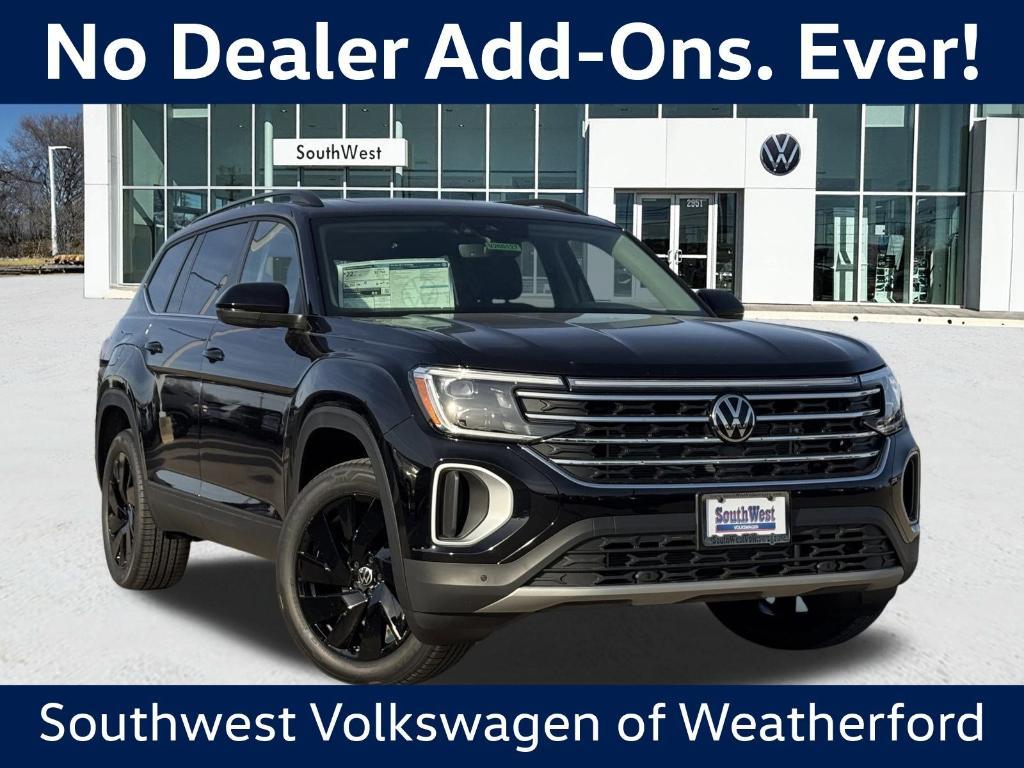 new 2026 Volkswagen Atlas car, priced at $43,654