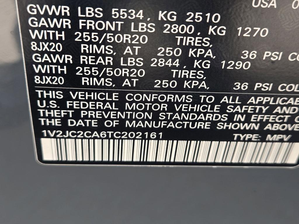 new 2026 Volkswagen Atlas Cross Sport car, priced at $41,293