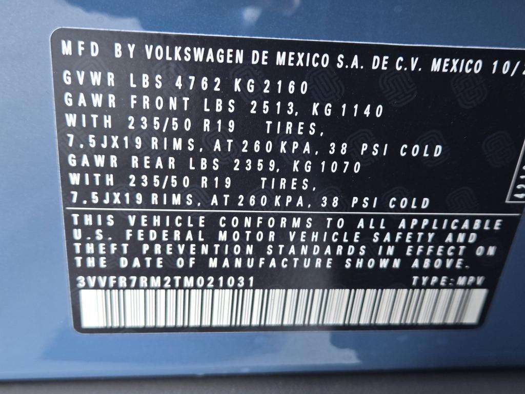 new 2026 Volkswagen Tiguan car, priced at $32,561