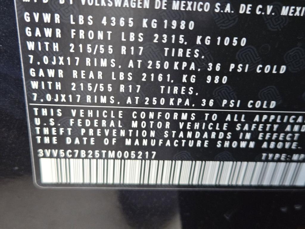 new 2026 Volkswagen Taos car, priced at $25,596