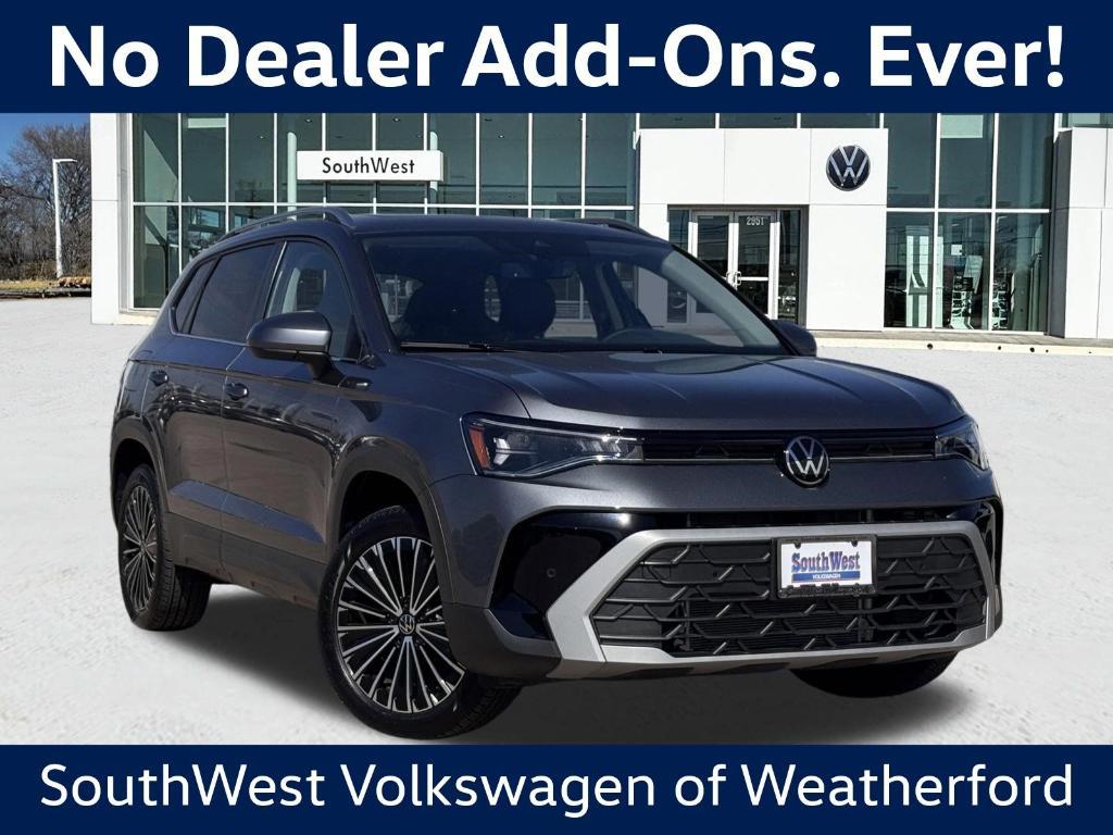 new 2025 Volkswagen Taos car, priced at $24,585