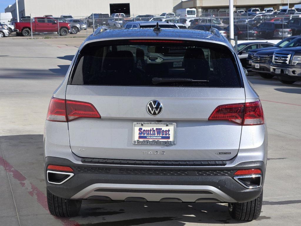 new 2024 Volkswagen Taos car, priced at $25,064